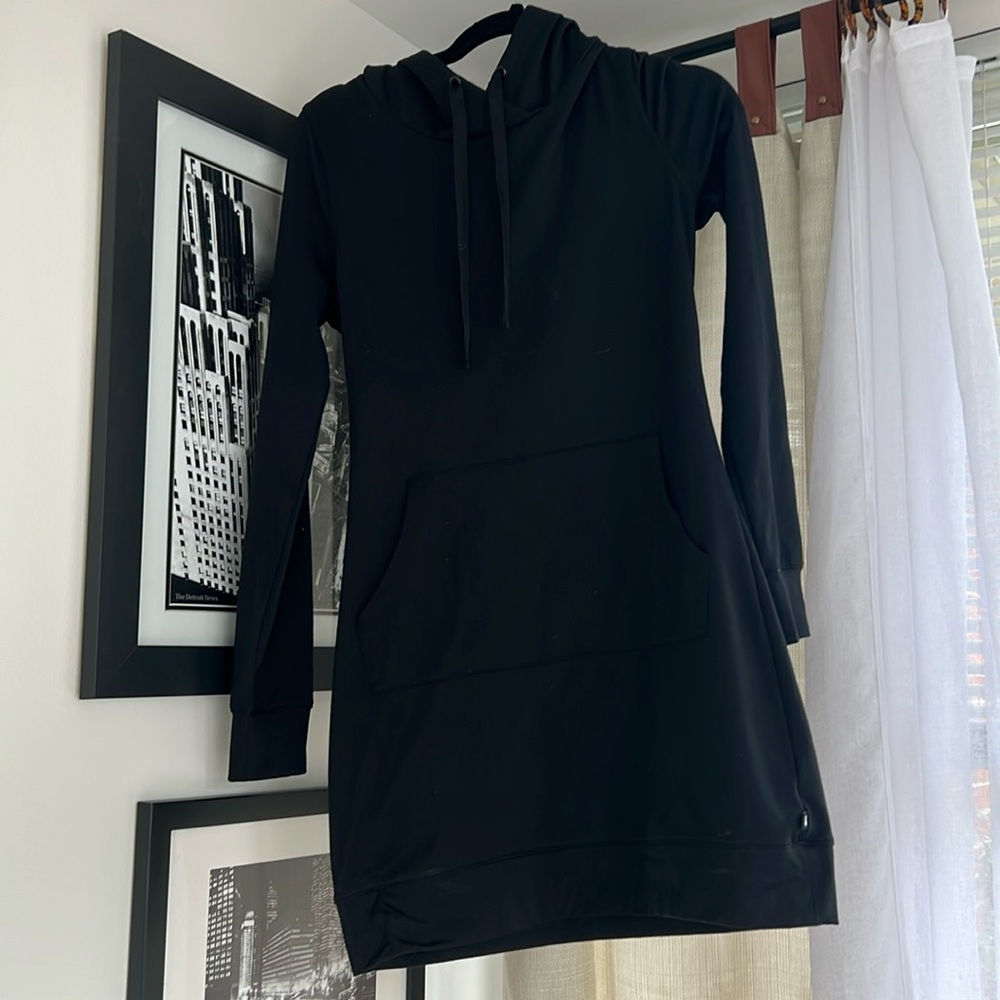 Fabletics Long Sleeve Hoodie Dress